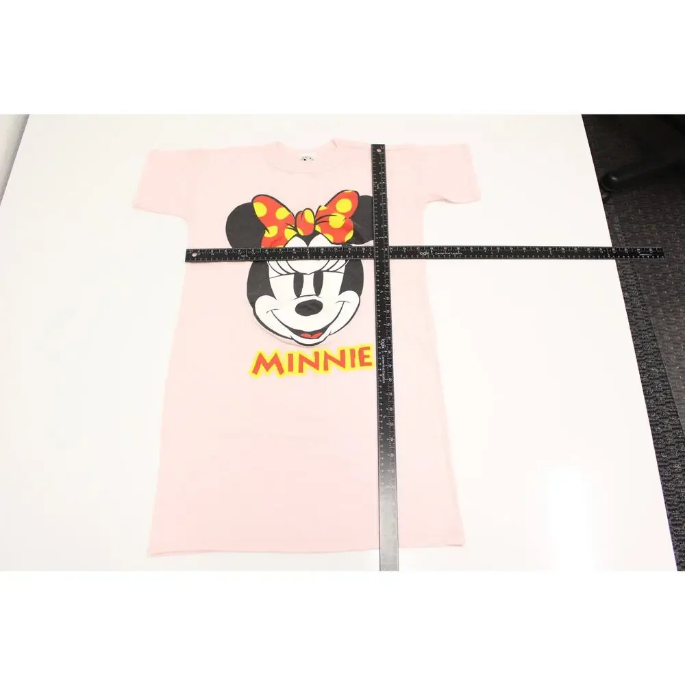 Vintage Kids Minnie Mouse Sleep Night T Shirt Large